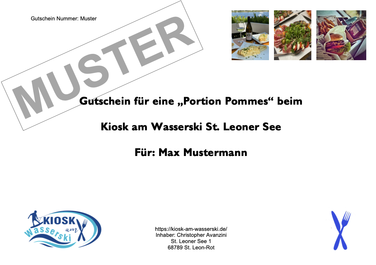 Kiosk am Wasserski